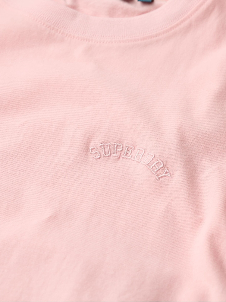 Rosa - Superdry Essential Logo Embroidered T-Shirt - Imagen 6 de 6