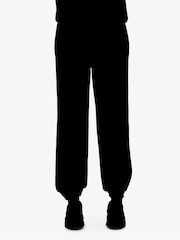 Superdry Black Essential Logo 100% Cotton Joggers - Image 1 of 4