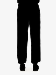 Superdry Black Essential Logo 100% Cotton Joggers - Image 2 of 4