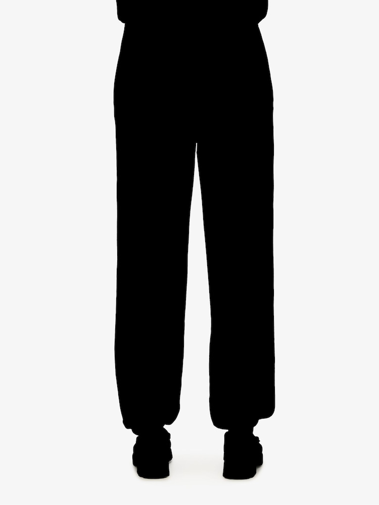 Superdry Black Essential Logo 100% Cotton Joggers - Image 2 of 4
