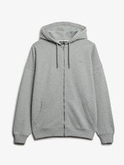 Superdry Grey Studios Zip Hoodie - Image 5 of 6