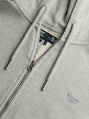 Superdry Grey Studios Zip Hoodie - Image 6 of 6