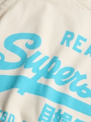 Superdry Natural 100% Cotton Vl Neon Scoop Neck Tank - Image 6 of 6