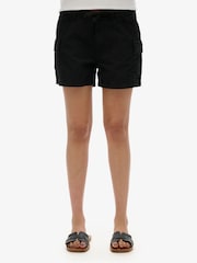 Superdry Black Cargo Hot 100% Cotton Short - Image 2 of 5