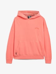 Superdry Orange Essential Logo Zip Hoodie - Image 5 of 6