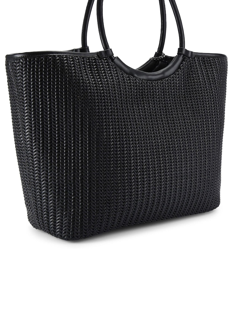 Carvela Sardinia Weave Tote Black Bag - Image 4 of 4