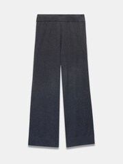 Mint Velvet Grey Cotton Blend Wide Joggers - Image 6 of 6