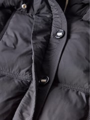 Mint Velvet Black Braided Padded Parka - Image 8 of 8