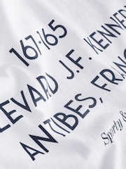 Sporty & Rich White Eden Crest Kennedy T-Shirt - Image 12 of 12