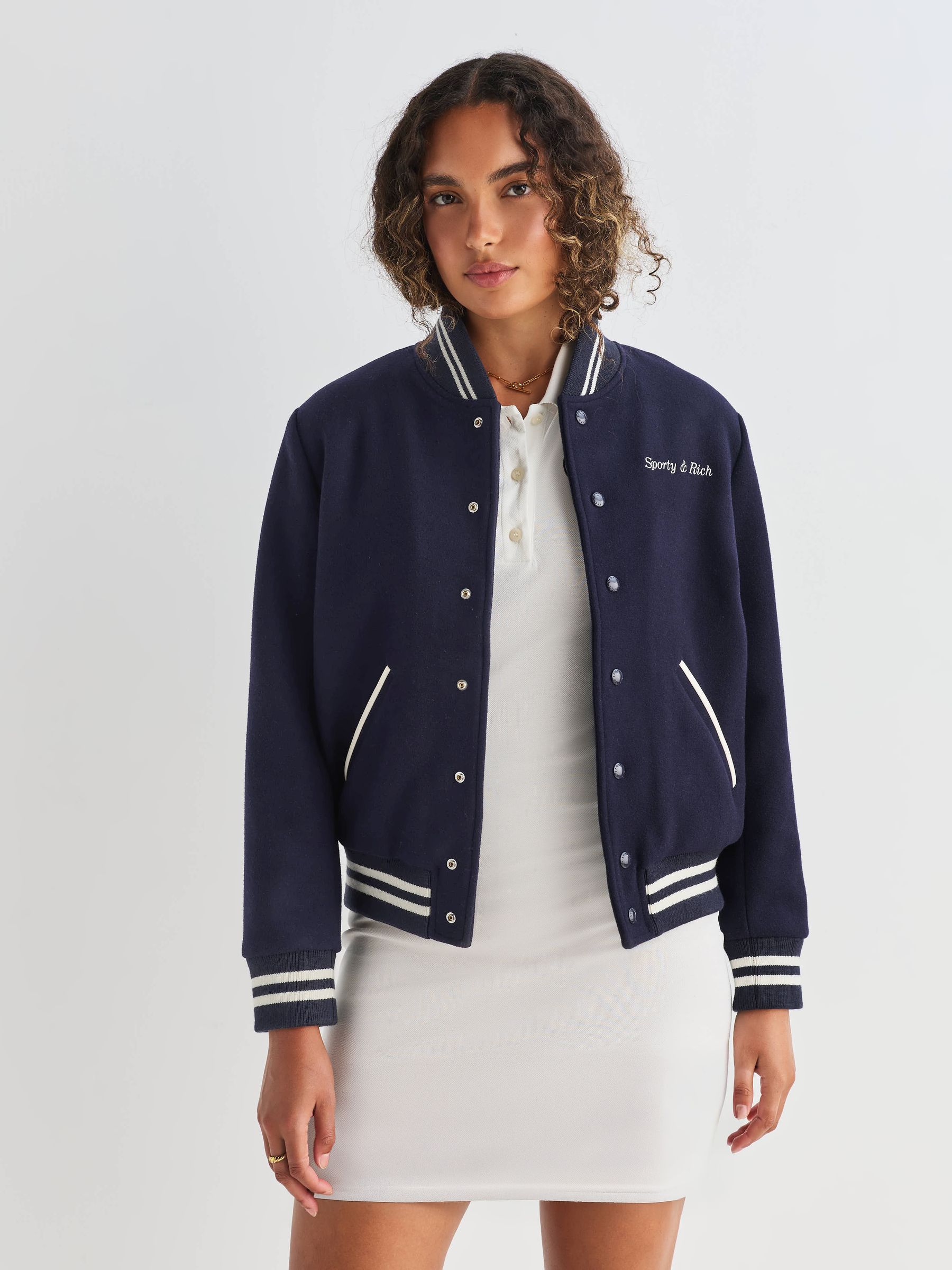 Next：日本 Sporty & Rich レディース Eden クレスト バーシティ
