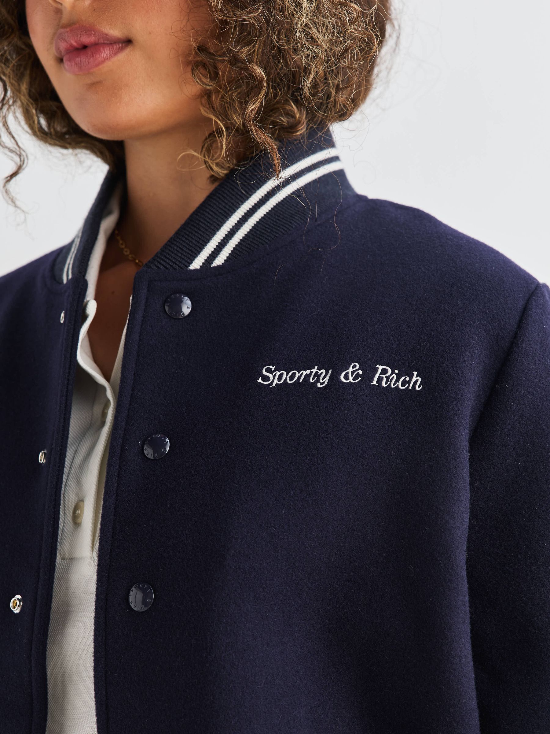 Next：日本 Sporty & Rich レディース Eden クレスト バーシティ