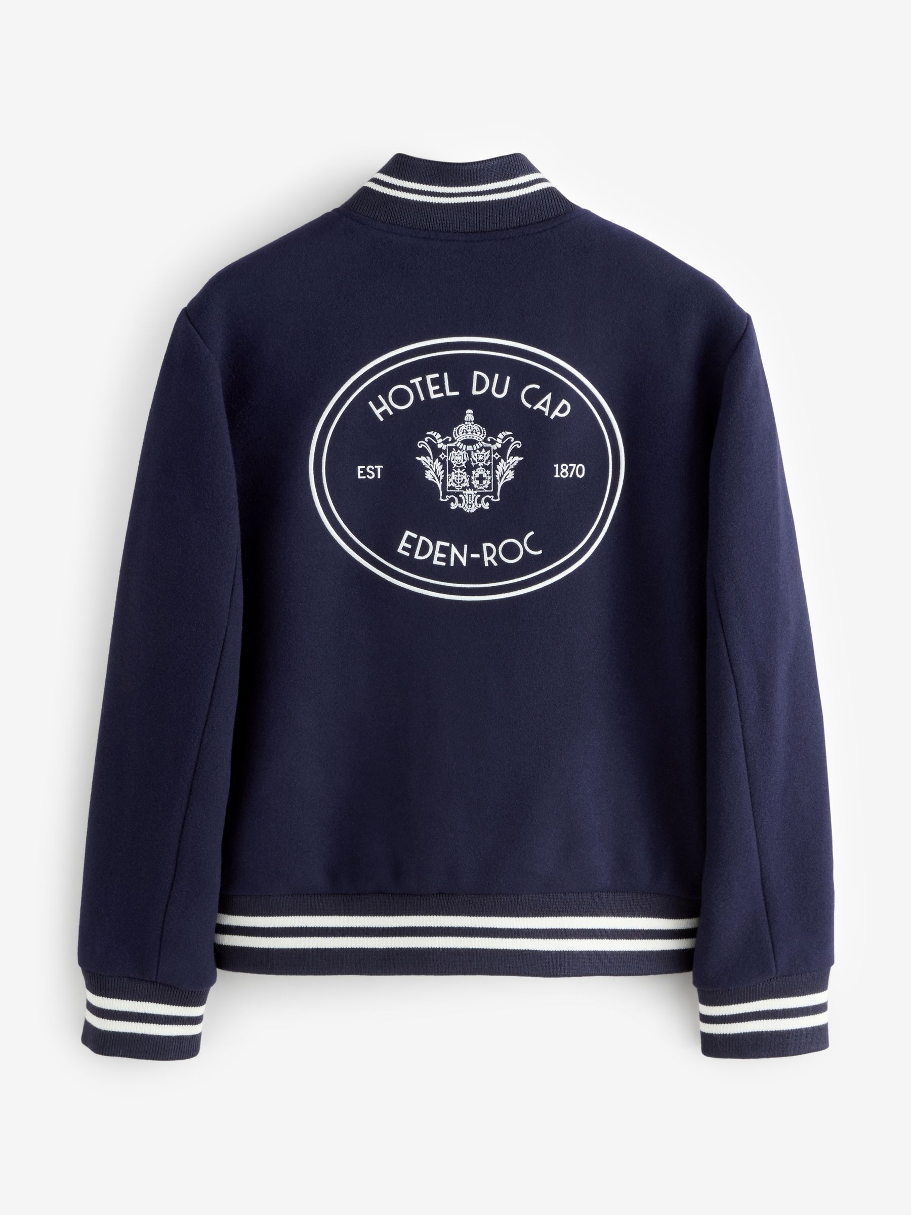 【美品★韓国】 LUV IS TRUE バーシティジャケット ネイビー Next：日本 Sporty & Rich レディース Eden クレスト バーシティ