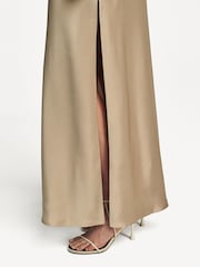 Nanushka Cream Cobee Two Tone Maxi Dress - Image 5 of 6