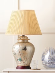 Pacific Gold Butterfly Ceramic Table Lamp - Image 2 of 6
