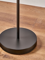 Pacific Black Metal Floor Lamp - Image 3 of 6