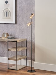 Pacific Rose Gold LED Floor Lamp - Image 1 of 6