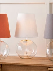 Pacific Clear Glass Table Lamp - Image 2 of 6