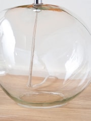 Pacific Clear Glass Table Lamp - Image 4 of 6