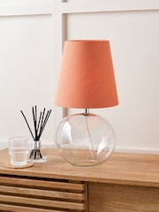 Pacific Clear Glass Table Lamp - Image 1 of 6