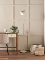 Pacific Sage Silver Metal Floor Lamp - Image 1 of 6