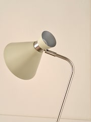 Pacific Sage Silver Metal Floor Lamp - Image 3 of 6