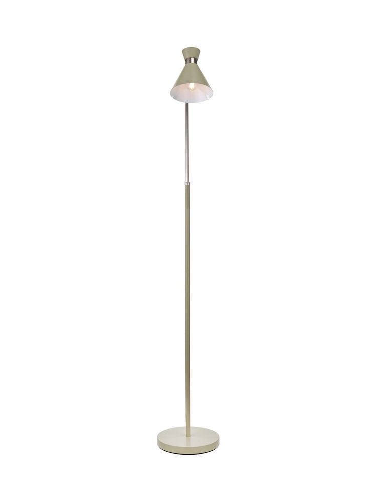 Pacific Sage Silver Metal Floor Lamp - Image 6 of 6