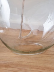 Pacific Clear Glass Table Lamp - Image 3 of 6