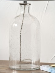 Pacific Clear Bubble Glass Table Lamp - Image 2 of 6