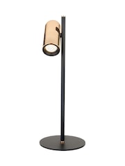 Pacific Rose Gold Metal LED Table Lamp - Image 6 of 6