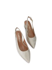 Carvela zlata (barva); zlato Honour Sling čevlji - Slika 3 iz 5