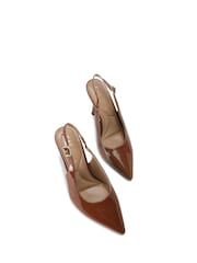 Carvela Passion Sling Court Rjavi čevlji - Slika 3 iz 5