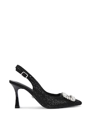 Carvela Virtue Sling Black Shoes - Image 2 of 5