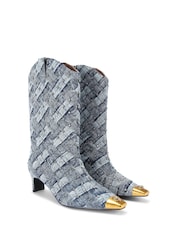 Kurt Geiger London Regent Crystal Boots - Image 3 of 5