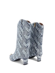 Kurt Geiger London Regent Crystal Boots - Image 4 of 5