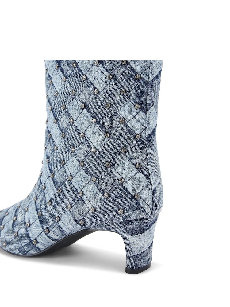 Kurt Geiger London Regent Crystal Boots - Image 5 of 5