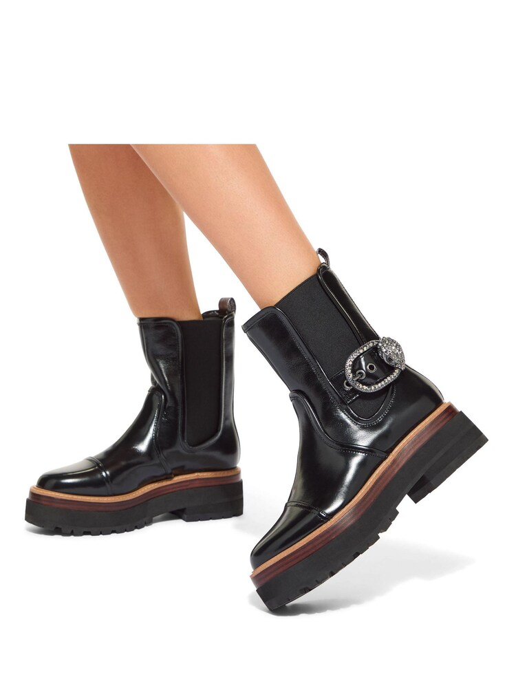Kurt Geiger London Mayfair Chelsea Black Boots - Image 1 of 5