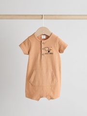 Rja rjav safari - Baby haljica za igranje 2 Pack - Slika 3 iz 12