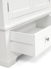 Cotswold Company Warm White Chantilly Double Wardrobe - Image 6 of 6