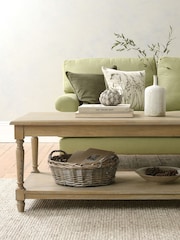 Cotswold Company Limewash Oak Camille Coffee Table - Image 2 of 5