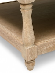 Cotswold Company Limewash Oak Camille Coffee Table - Image 5 of 5