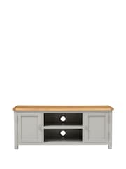 Cotswold Company Pebble Grey Simply Cotswold TV Stand - Image 2 of 5