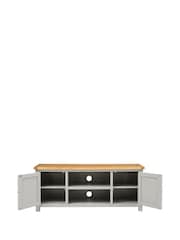 Cotswold Company Pebble Grey Simply Cotswold TV Stand - Image 3 of 5