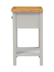 Cotswold Company Pebble Grey Simply Set of 2 Bedside Table - Image 3 of 6