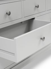 Cotswold Company Pebble Grey Chantilly 7 Drawer Wide Chest of Drawers - Image 5 of 5