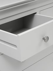 Cotswold Company Pebble Grey Chantilly 5 Drawer Chest of Drawers - Image 5 of 5