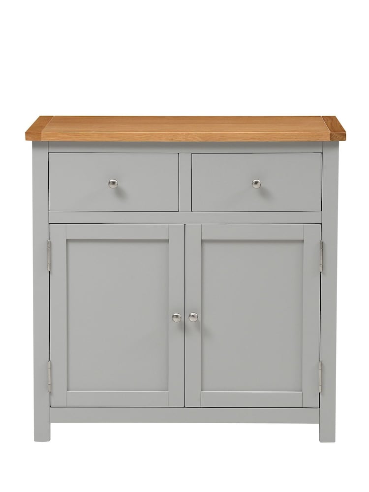 Cotswold Company Pebble Grey 'Simply Cotswold' Small Sideboard - Image 2 of 5 Cotswold Company Pebble Grey 'Simply Cotswold' Small Sideboard - Image 2 of 5