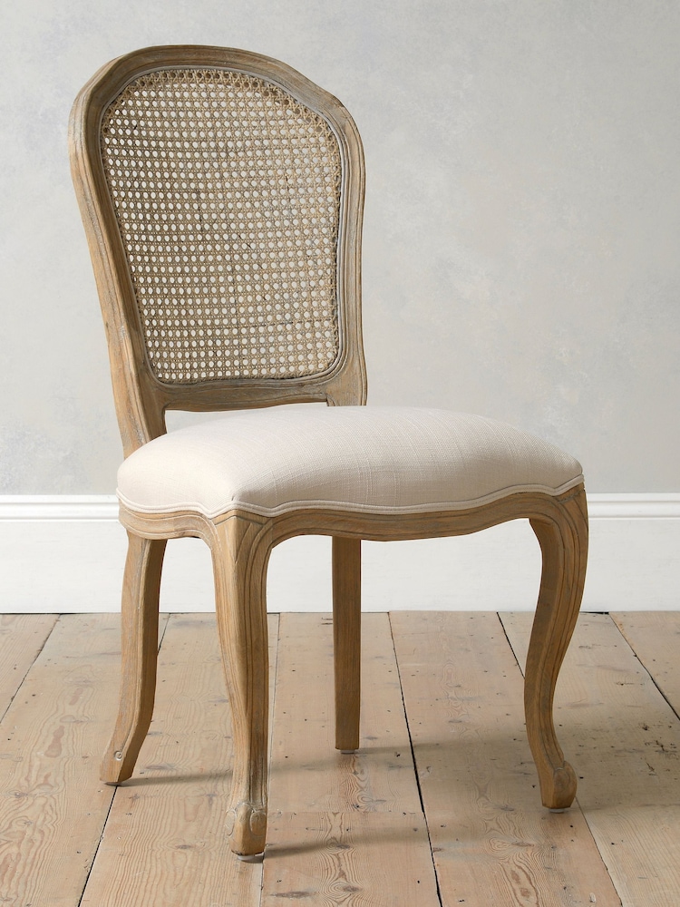 Cotswold Company Limewash Oak Camille Dining Chair - Image 2 of 5