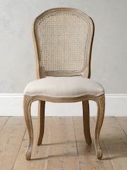Cotswold Company Limewash Oak Camille Dining Chair - Image 3 of 5