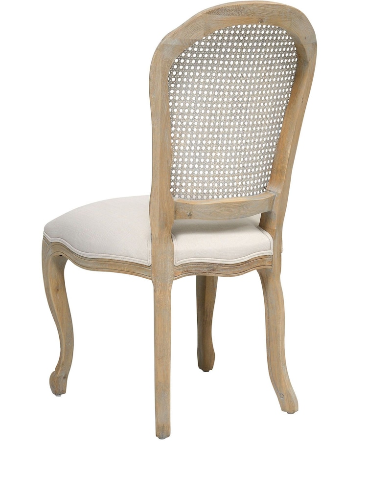 Cotswold Company Limewash Oak Camille Dining Chair - Image 5 of 5