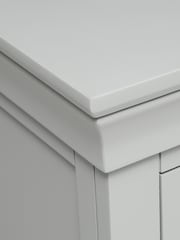 Cotswold Company Pebble Grey Chantilly Dressing Table - Image 5 of 5